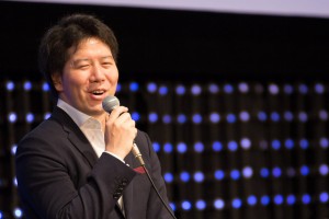 Gree CEO Yoshikazu Tanaka at NEST 2016
