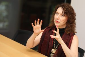“AI should make the user think, choose or be creative,” says Rikkyo University lecturer Mary Reisel.