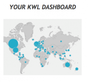 A look at the Kobo Writing Life dashboard.
