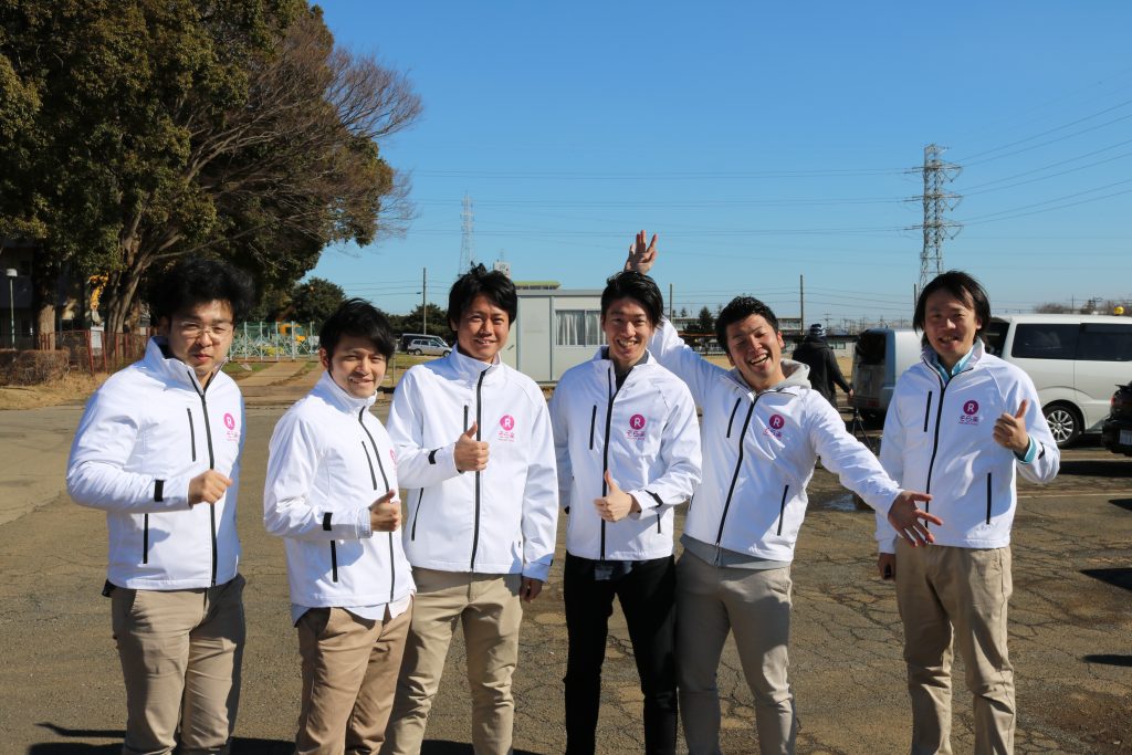 Smiles all round after another successful drone demonstration.