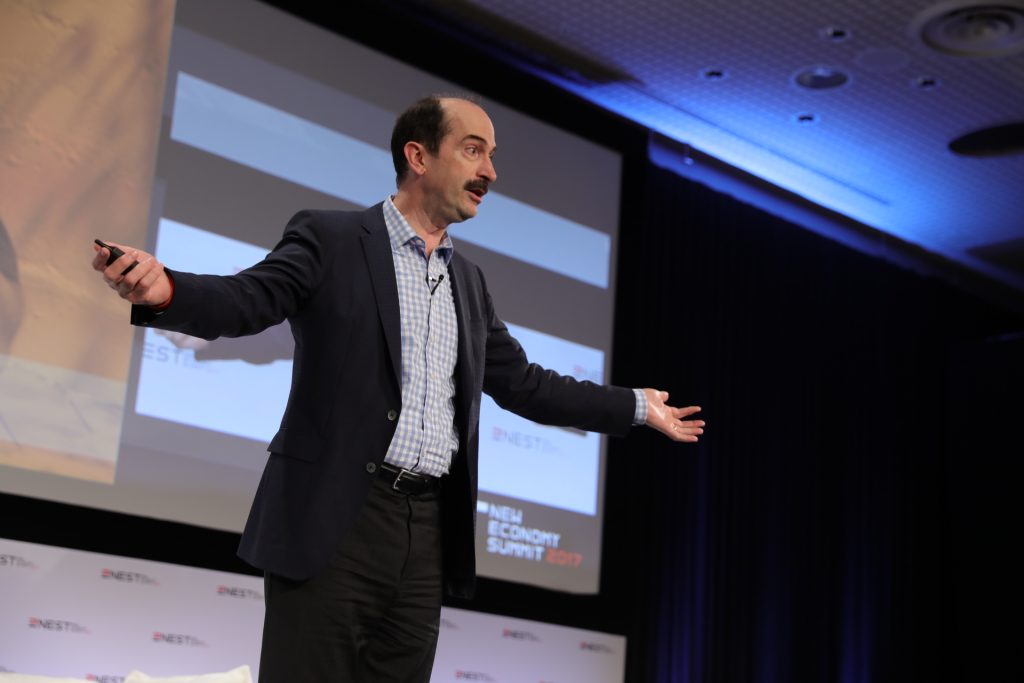 In his keynote speech, Tom Kelley of D4V spoke about how to foster a culture of innovation.