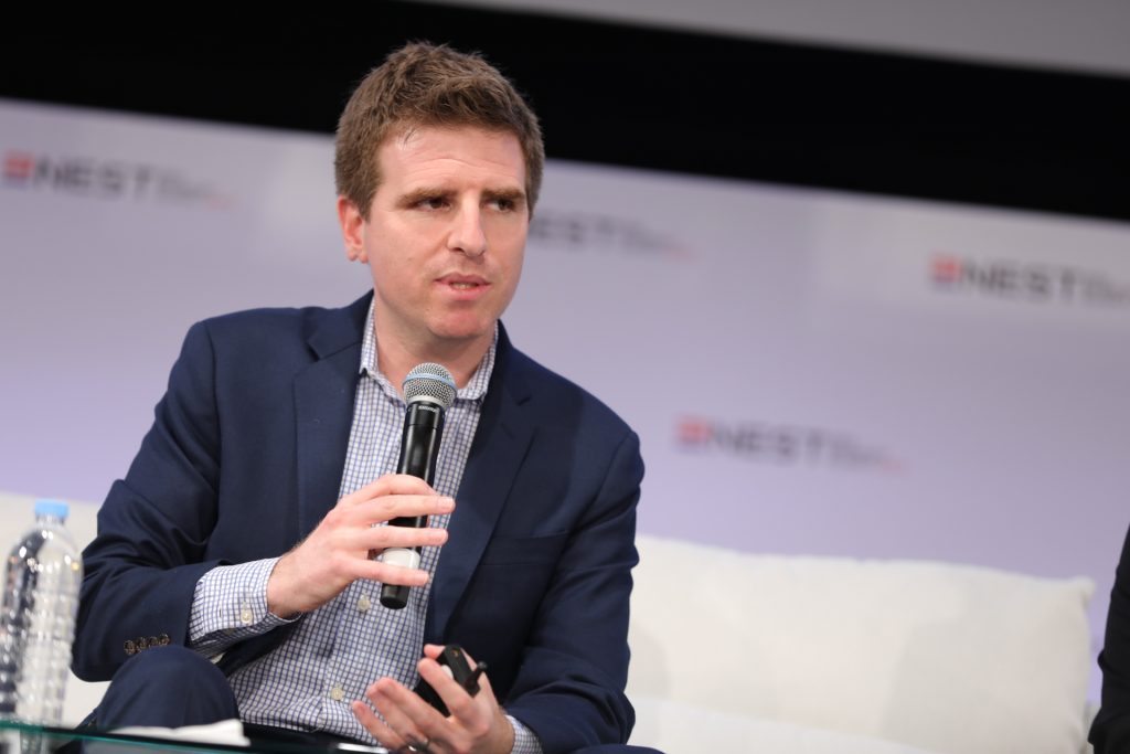 Ben Marcus of AirMap explained in a session on drones that "we still haven't imagined the benefits from drones that will come 10 years from now."