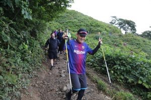 Rakuten executives, led by CEO Hiroshi "Mickey" Mikitani, battled the elements on their climb up Mt. Tanigawa