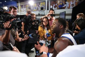 “As we continue to grow the game globally, that’s big" said Warriors All-Star Draymond Green