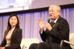 Yukio Noguchi, advisor at the Institute for Business and Finance, Waseda University and professor emeritus at Hitotsubashi University, gave his thoughts on the present and future of blockchain.