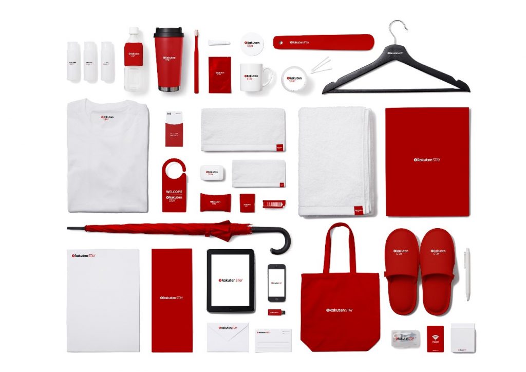 Rooms will also be equipped with a variety of Rakuten STAY branded amenities.