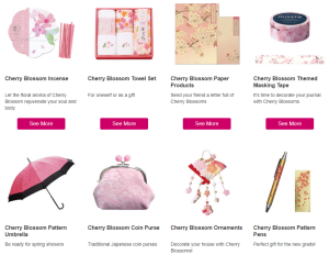 “American customers tend to go for ‘Japaneseness,’ really typical Japanese items. Japanese paintings, Japanese toys, yukata and kimono sets, bento boxes, even sakura-themed items,” explained CBT Marketing Manager Ikumi Nakashima.