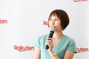 Madoka Yamaoka oversees panda-related marketing at Rakuten.