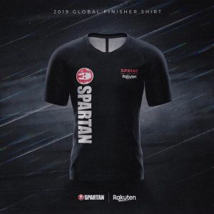 Spartan's new Rakuten-branded finisher shirt will be worn by more than one million Spartans worldwide during the upcoming spartan season.