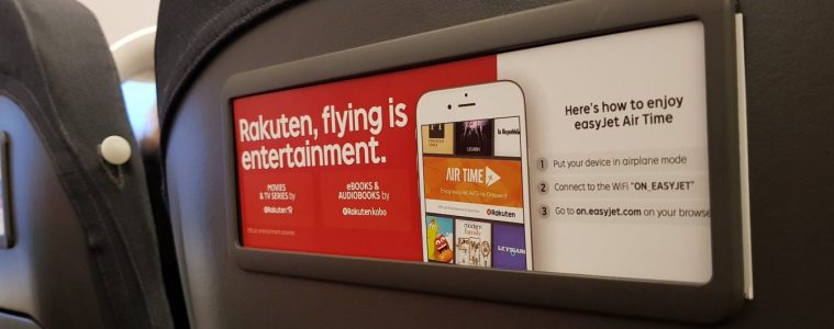 For the launch of its brand new onboard entertainment platform Air Time, the largest UK airline easyJet has recently teamed up with Rakuten to provide a unique and engaging passenger experience above the clouds.