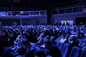 In front of a packed auditorium at Mobile World Congress, Mikitani announced the launch of Viber Communities, a new service enabling users of Rakuten’s Viber messaging service to create groups with an almost unlimited number of users.