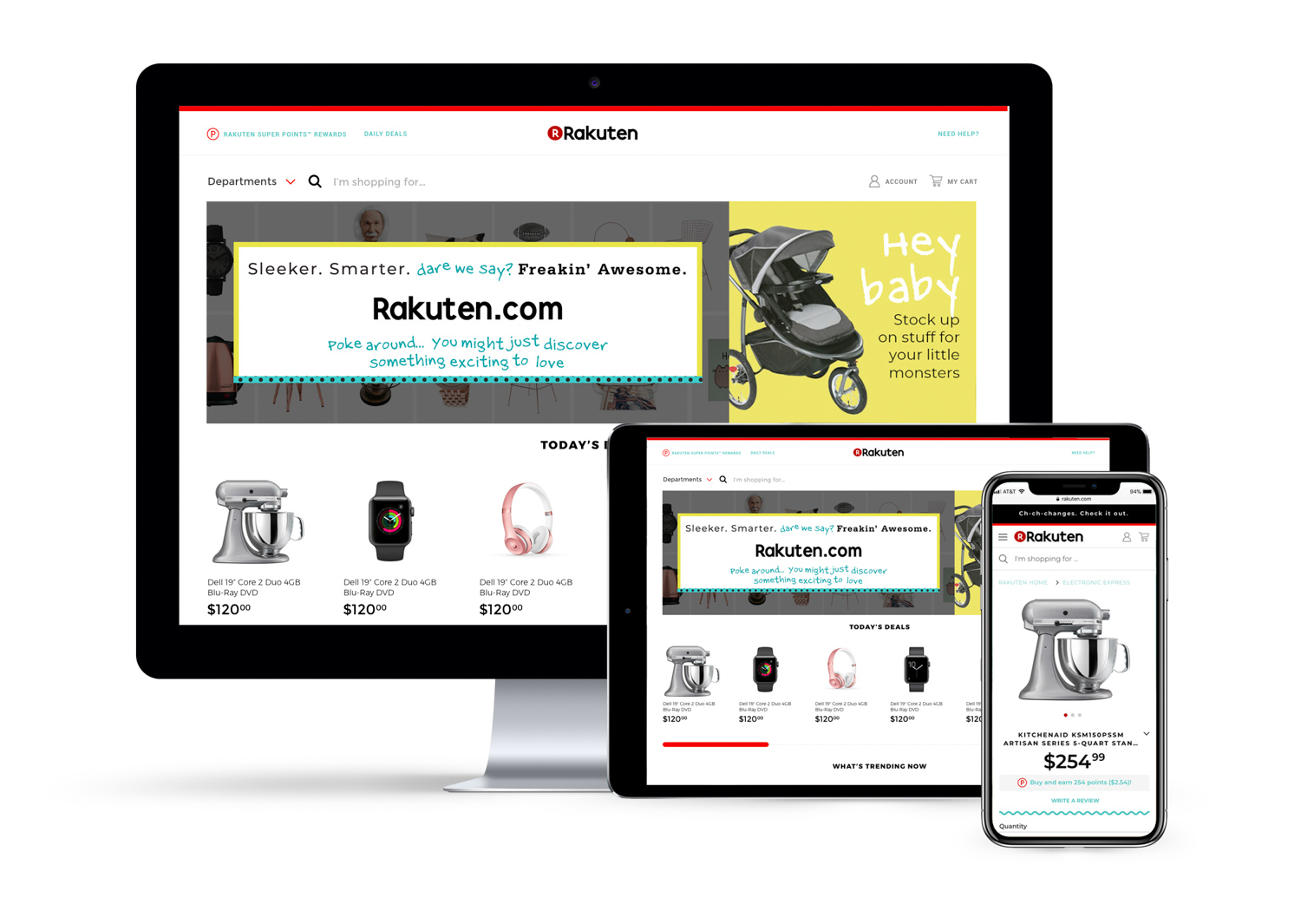 Rakuten.com unveils bold new look