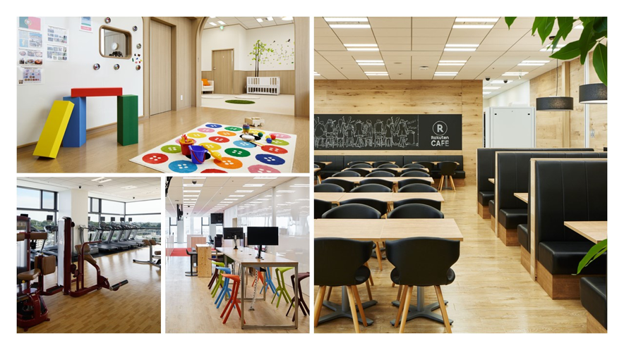 Rakuten’s workplaces are not just about functionality, says Sugihara.