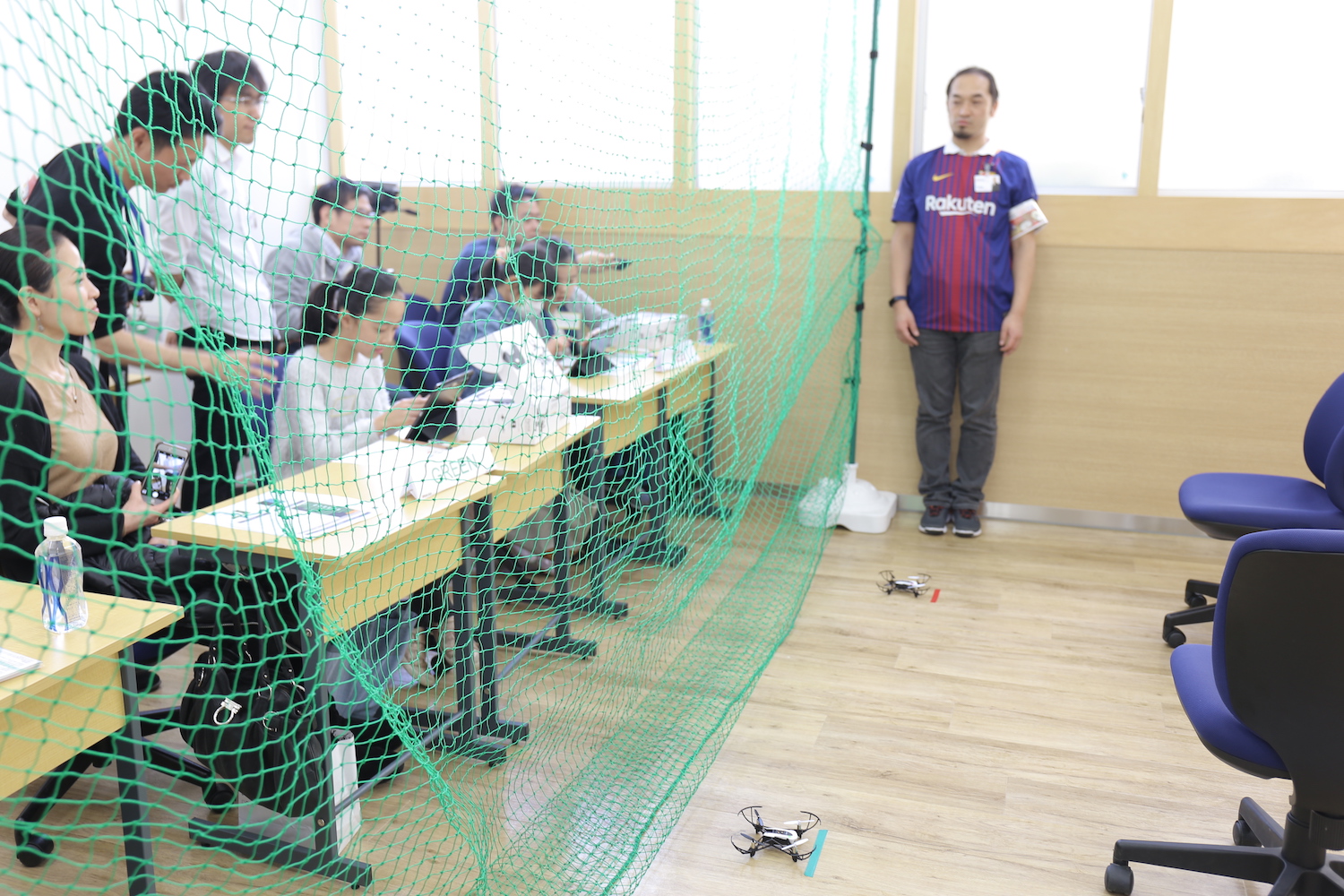 Rakuten AirMap leads drone programming session for kids in Tokyo