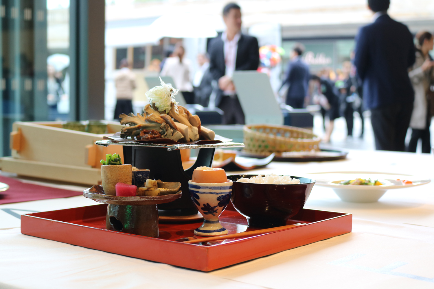 Culinary delights designed to give guests a reason to wake up early were on full display at the event.