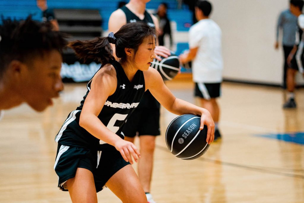 LA-stop standout Trinity impressed coaches with her skill and determination, earning herself a call back for day two of the camp.