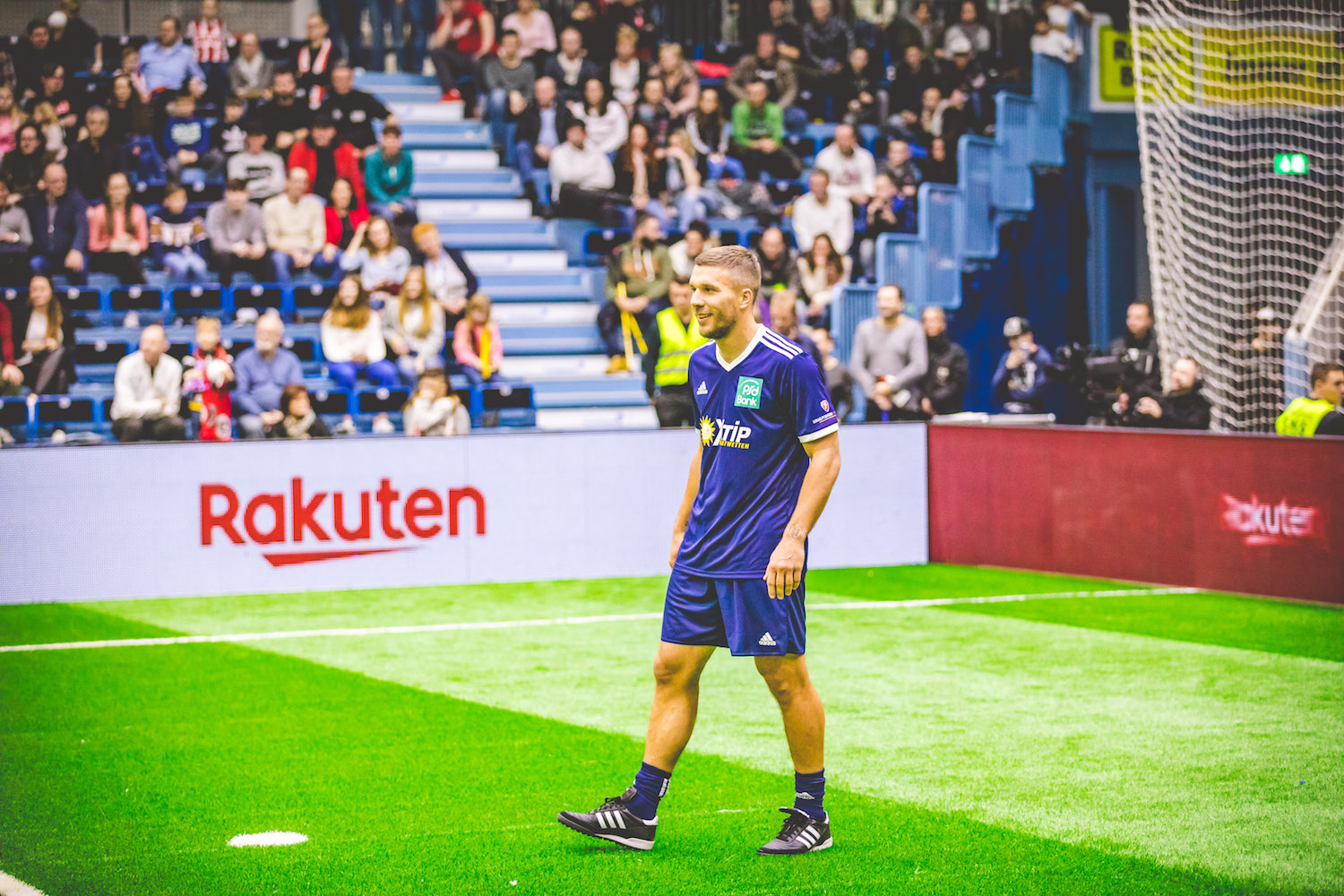 Kicking for a good cause: Lukas Podolski and Rakuten host charity soccer cup in Germany