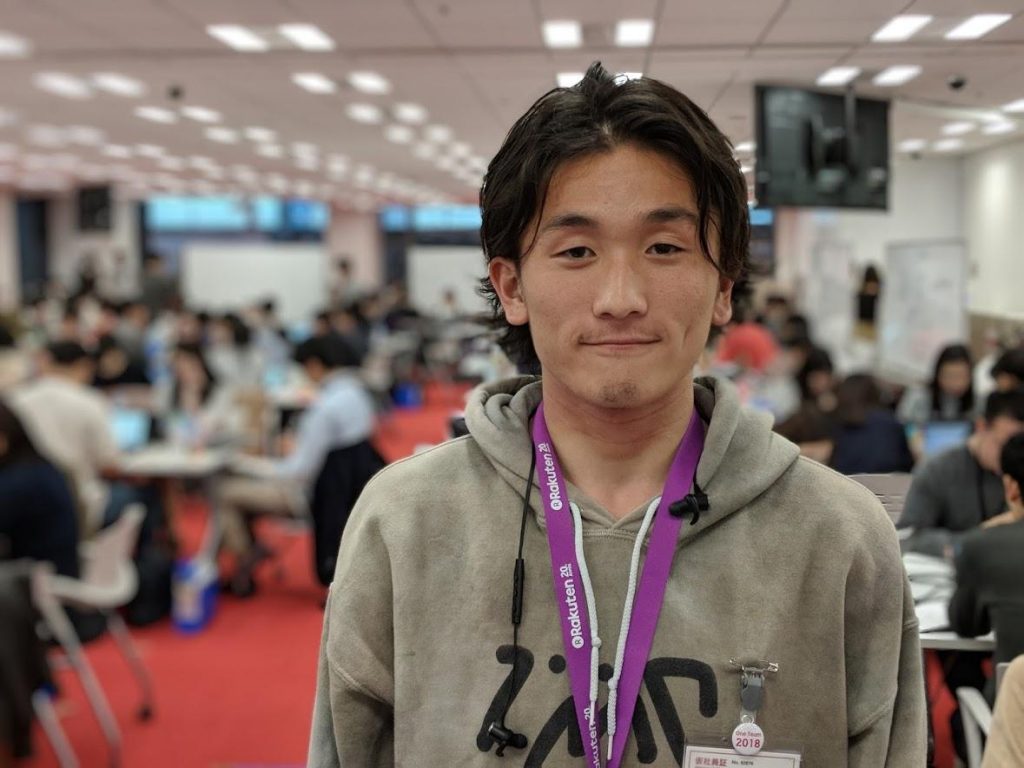 “I had a suspicion that we might be doing something like this, and I felt quite lucky when I found out it was true. Coding was something I knew I had to learn at some point,” explained new Rakutenian Itsuki Kaji.