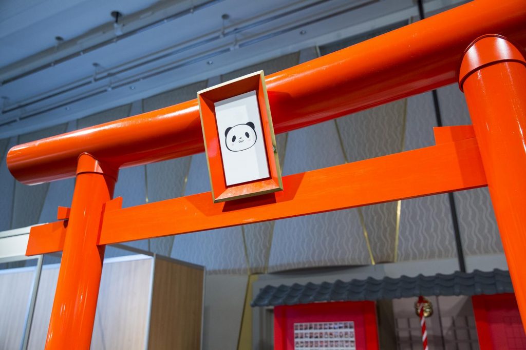 The iconic Rakuten Shopping Panda made its presence known throughout the event venue.
