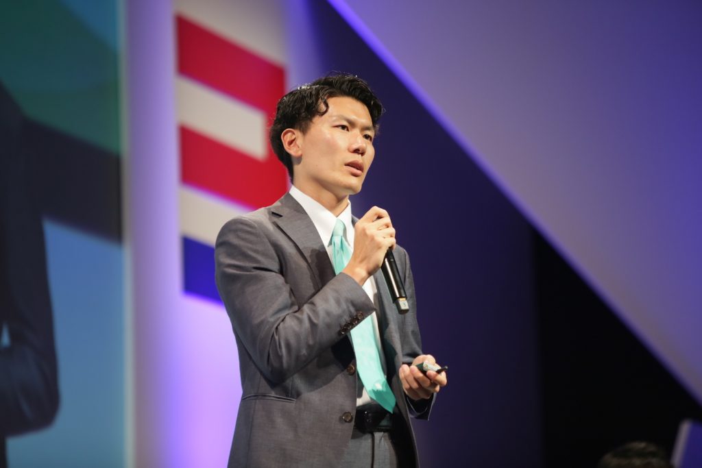 Yuki Shimahara, CEO of Tokyo-based AI venture LPIXEL, discussed how AI can improve both the accuracy and efficiency of medical diagnoses, as well as generate new criteria for diagnosing illness. 
