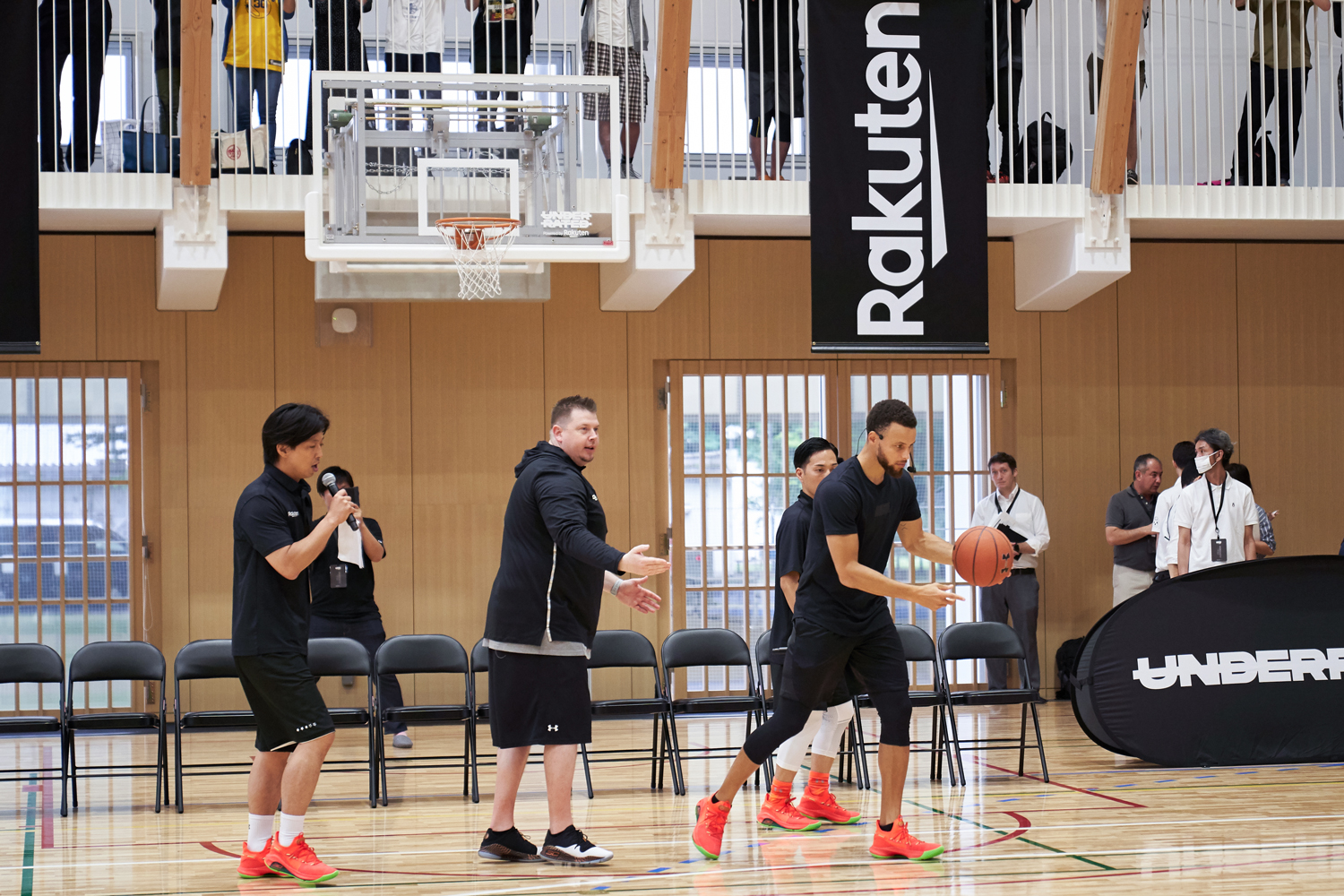 Brandon Payne, personal skills development & performance coach of Stephen Curry, trains coaches in Japan