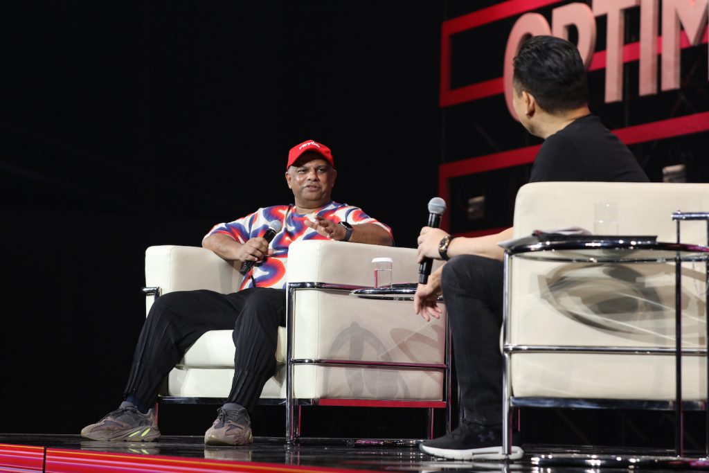 “I think there’s a reality that air travel will become more like buses, where space is a premium, and we’re beginning to see some of the sharing economy with private jets,” said Air Asia CEO Tony Fernandes.