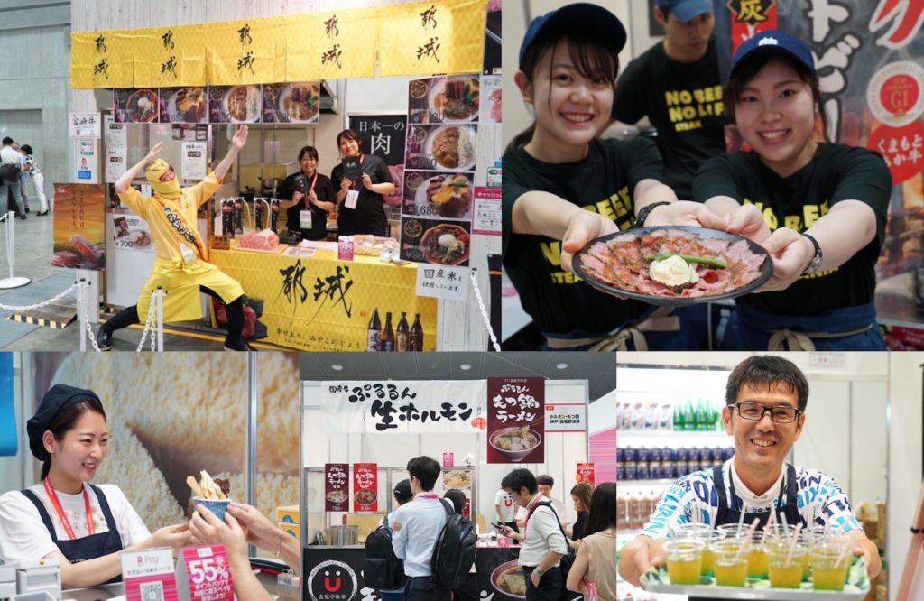 Visitors sampled culinary delights from a selection of Rakuten’s most popular merchants at the Gourmet and Shopping Festival.
