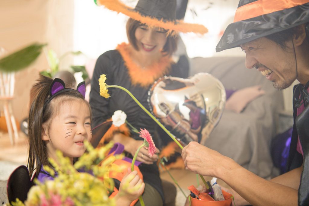 More than just dress-up: Today, Japanese Halloween is something to be celebrated at home.