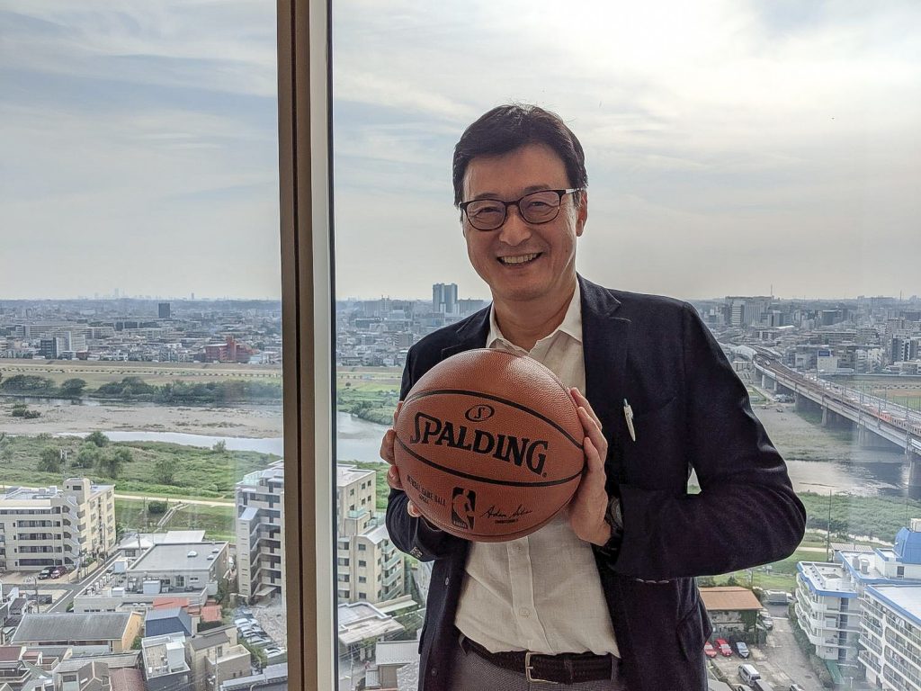 Mak Arima is using his expertise in digital marketing to raise the profile of basketball in Japan.