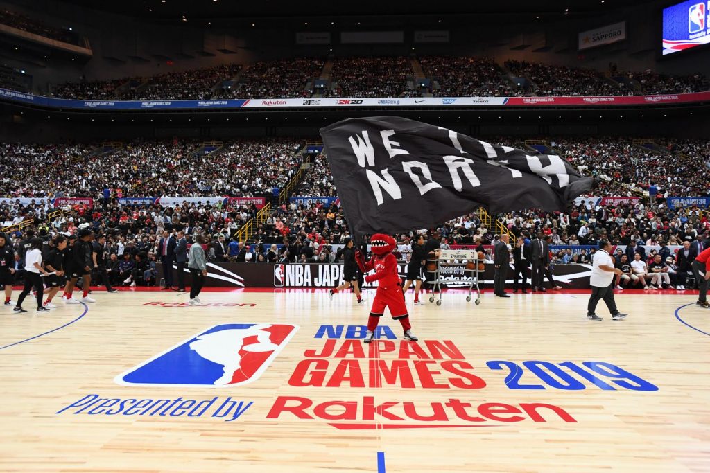 The Raptor’s cheeky performances never failed to get a reaction from the Japanese crowd.